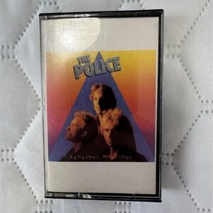 The Police Zenyatta Mondatta Cassette Tape 1980 A&M CS 3720 White Shell Good